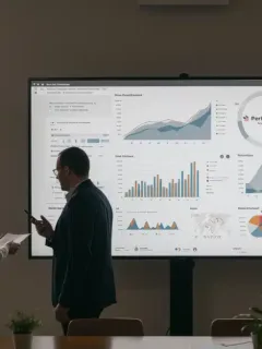 Ejecutivos analizando datos de ROI de branding en España para el cuarto trimestre de 2026