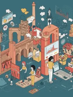 Gráfico visual sobre las tendencias de marca en España para el primer trimestre de 2026, mostrando la interacción del consumidor y la digitalización.