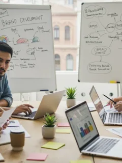 Profesionales analizando estrategias de branding para el mercado español en 2026.