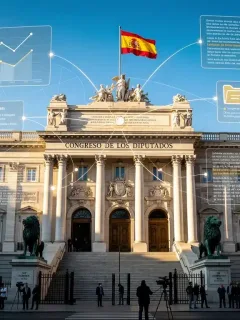 Congreso de los Diputados, símbolo de los cambios legislativos clave en España antes de 2026.
