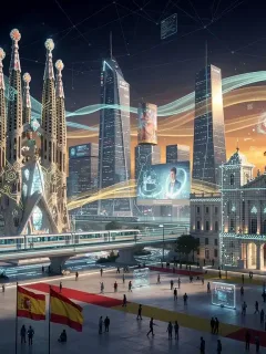 Visión futurista de la digitalización de España con el plan de recuperación digital