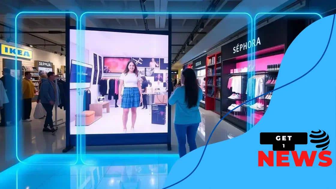 Examples of retailers using augmented reality