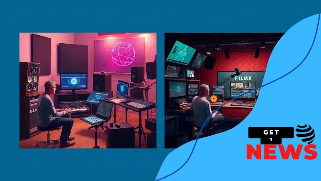 Case studies of AI in music and film