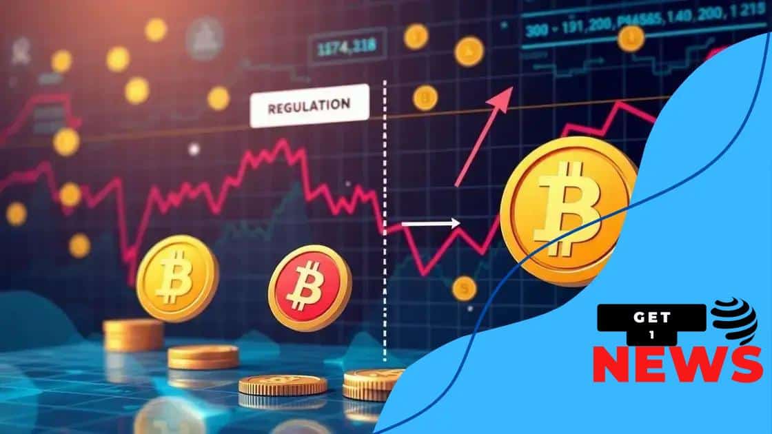 The impact of regulations on cryptocurrency prices