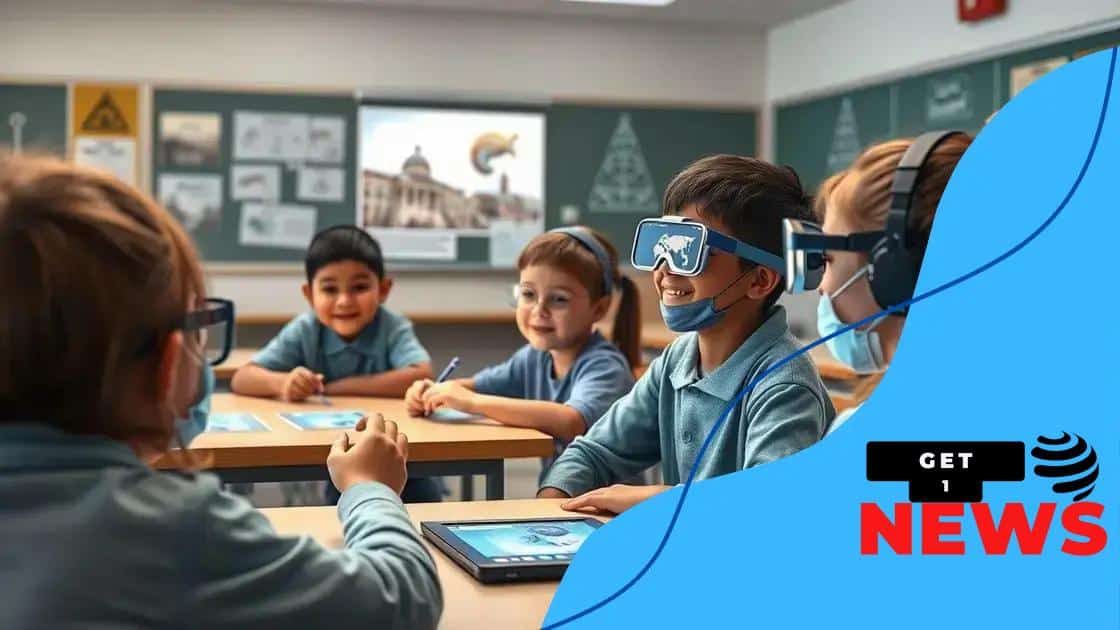 Real-world applications of AR in classrooms