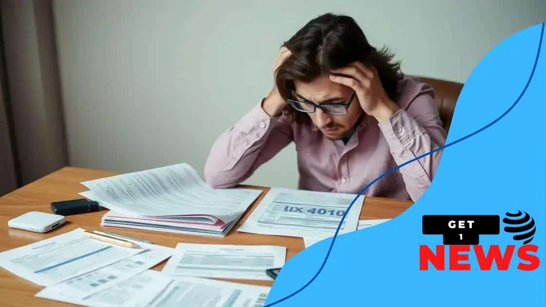 Common mistakes in tax reporting