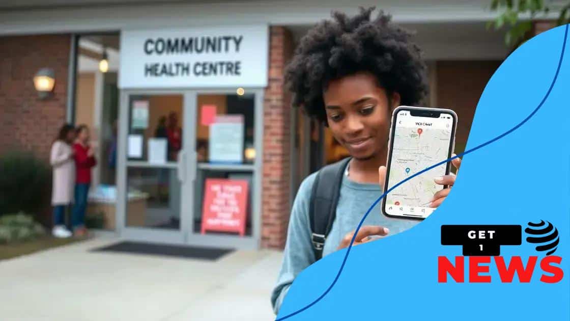 Accessing mental health services in your community