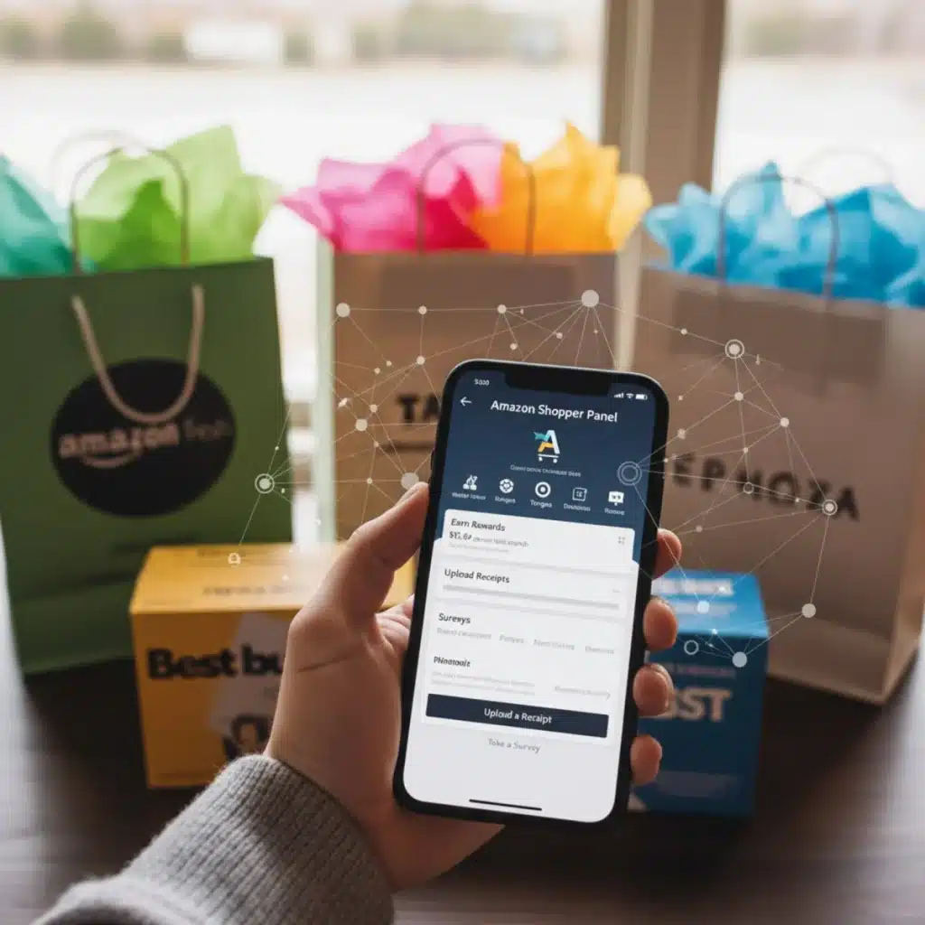Amazon Shopper Panel: Gana dinero compartiendo tus compras y datos en EE. UU.