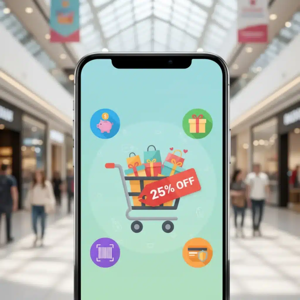 Apps de descuentos: Ahorra hasta un 25% en tus compras