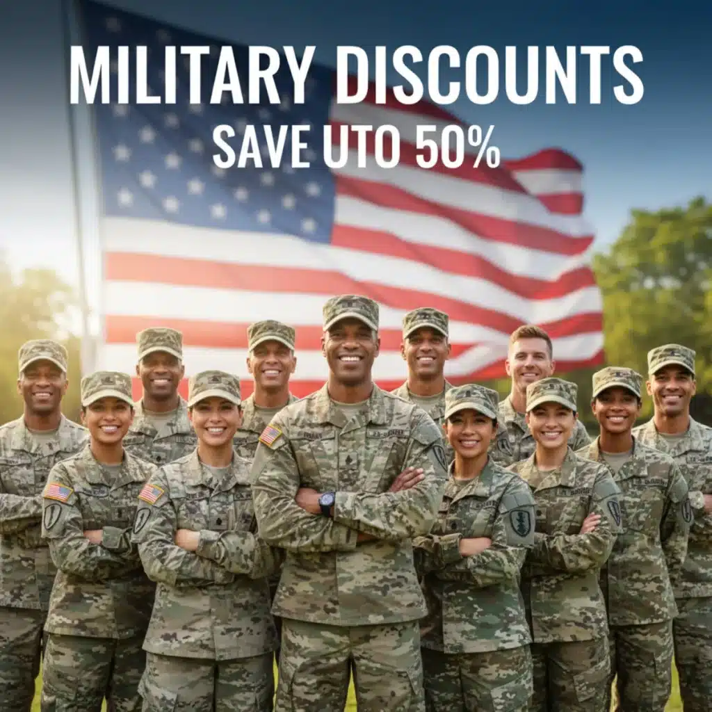 Descuentos militares en Estados Unidos: Ahorra hasta un 50%