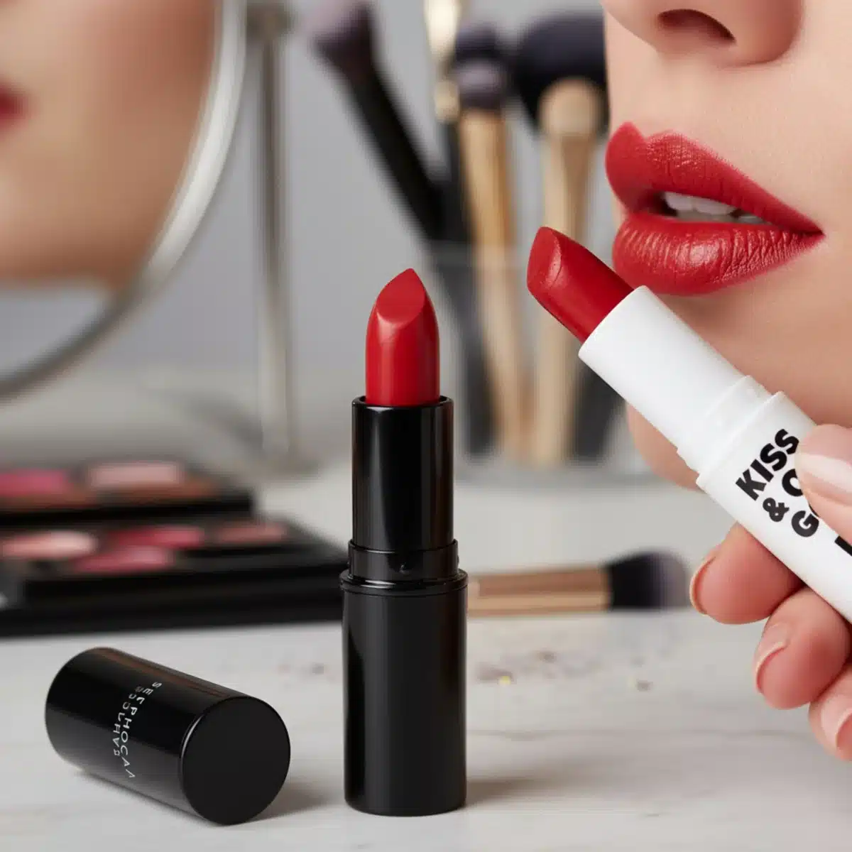 Labiales rojos: Sephora Collection vs. opción asequible.