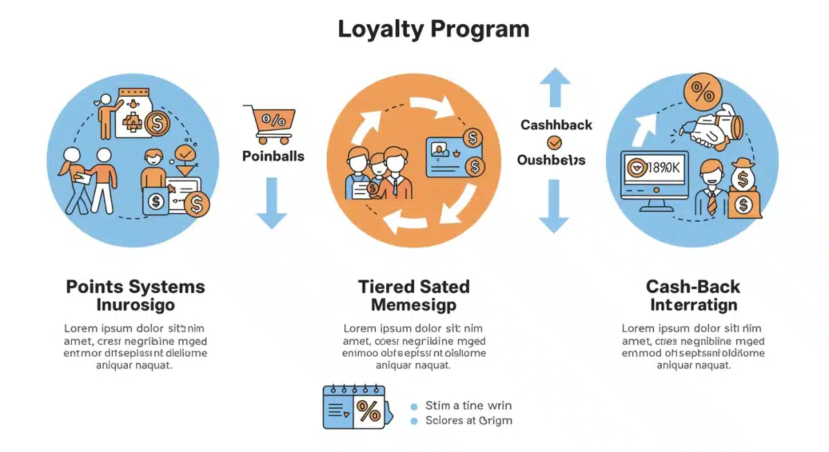 Infografía sobre tipos de programas de fidelidad y cómo funcionan para ahorrar.