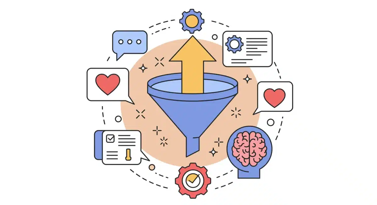 Embudo de conversión mejorado por técnicas de storytelling efectivas