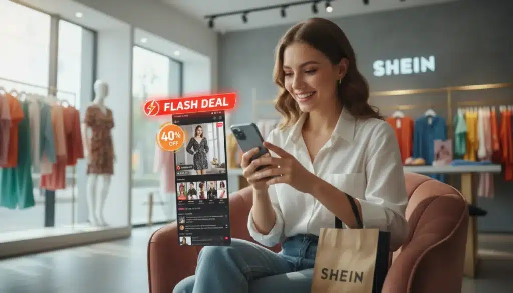 SHEIN Live: Ofertas Flash y Descuentos del 40% en 2026