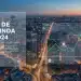 Skyline de Madrid al anochecer, simbolizando el impacto de la nueva Ley de Vivienda de 2026 en el mercado inmobiliario español.