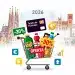 Tarjeta de fidelidad y productos con descuentos en un entorno español, simbolizando ahorro en 2026.